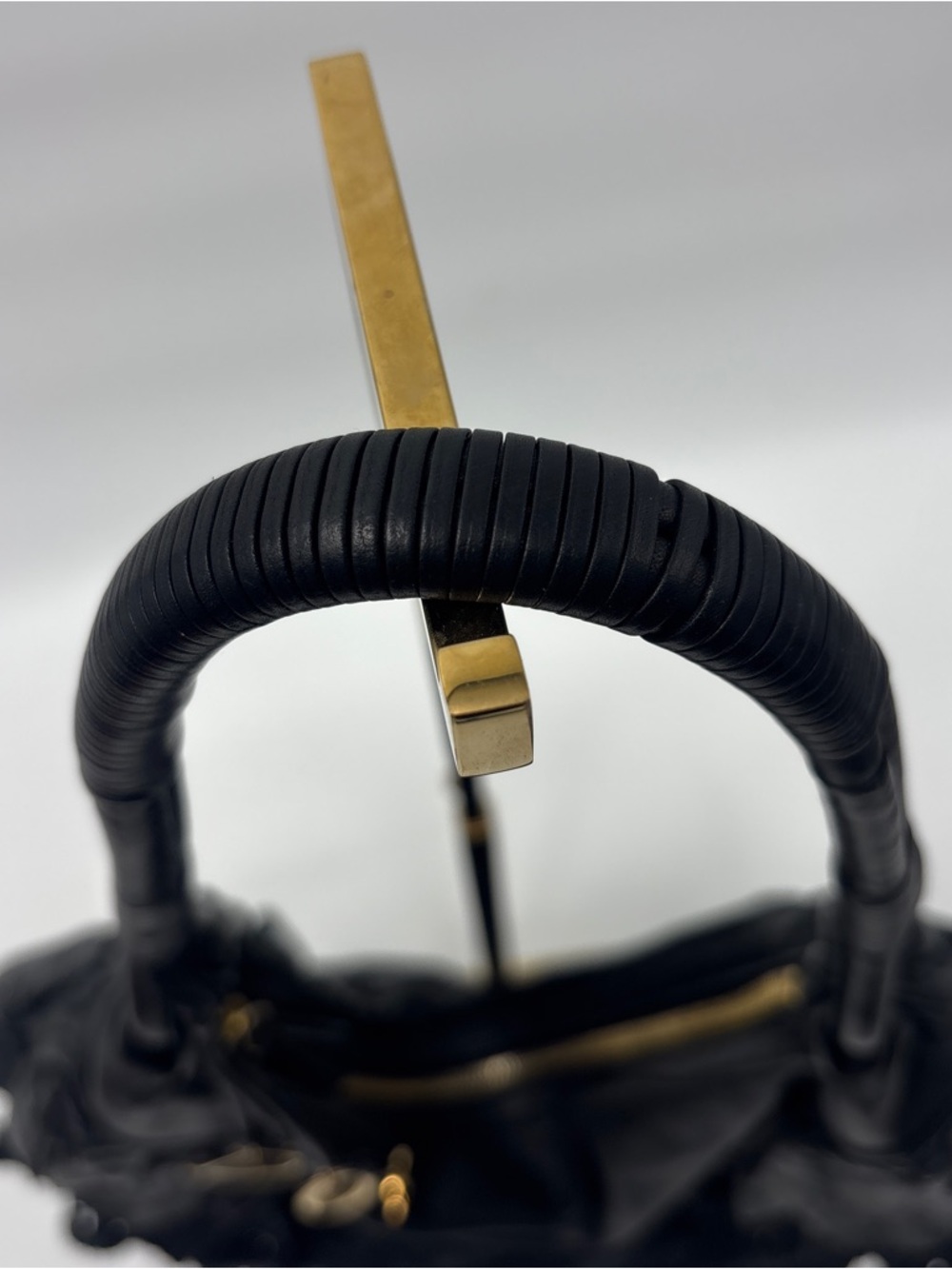 Vintage Dior Gypsy galliano ruffle shoulder bag - Picture 3 of 14